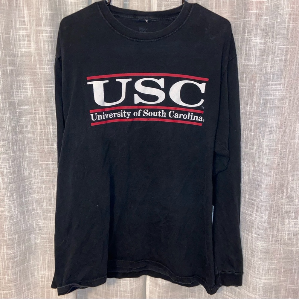University of South Carolina black long sleeve Tee size L